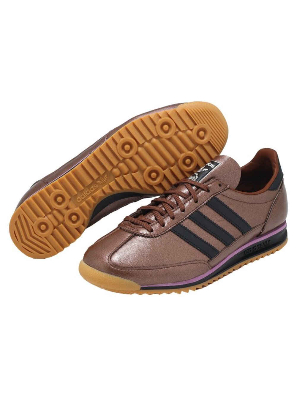 adidas Originals SL 72 OG - MultiSize Women Sneakers Preloved Brown JS3979 NEW - Picture 8 of 11